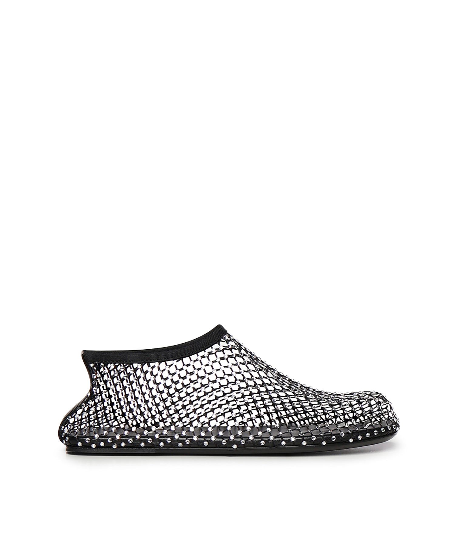 Ballerina Minette in mesh con cristalli 22049013 BLACK CHRISTOPHER ESBER 