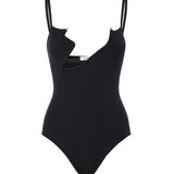Body Odessa in maglia a coste 25041219 BLACK CHRISTOPHER ESBER 