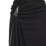 Gonna lunga Crystal in jersey 25044334 BLACK CHRISTOPHER ESBER 