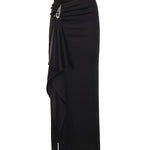 Gonna lunga Crystal in jersey 25044334 BLACK CHRISTOPHER ESBER 
