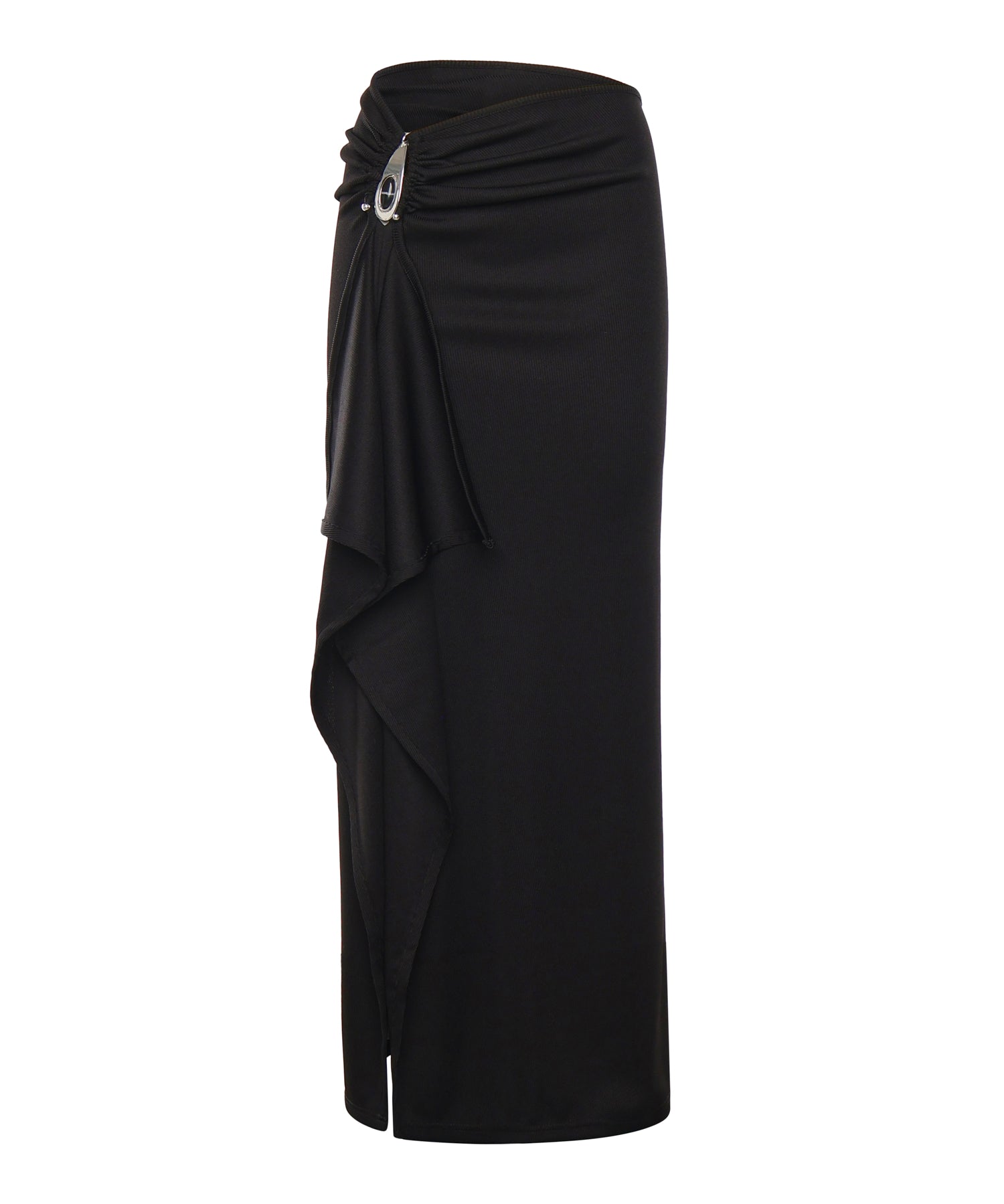 Gonna lunga Crystal in jersey 25044334 BLACK CHRISTOPHER ESBER 
