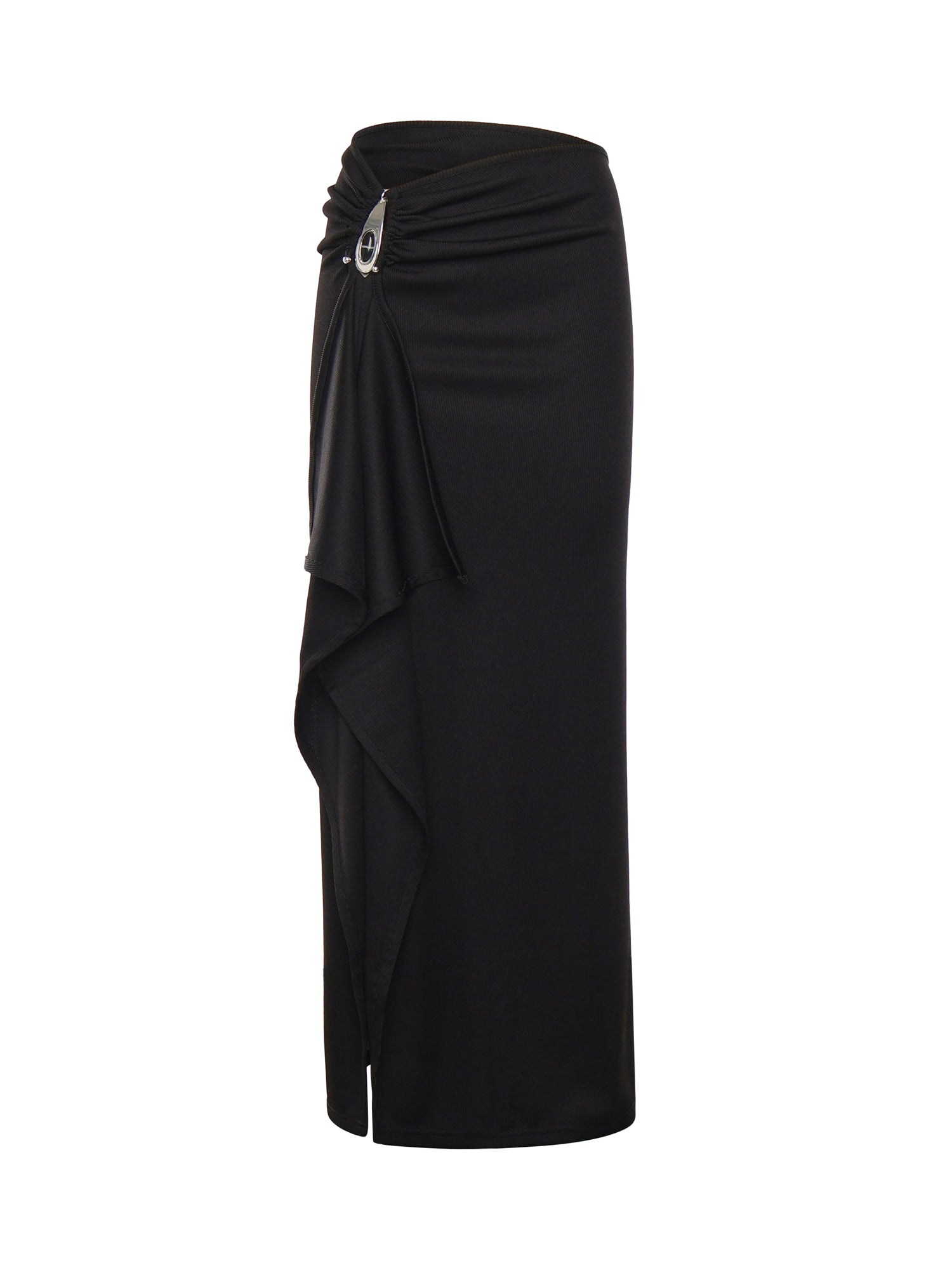 Gonna lunga Crystal in jersey 25044334 BLACK CHRISTOPHER ESBER 