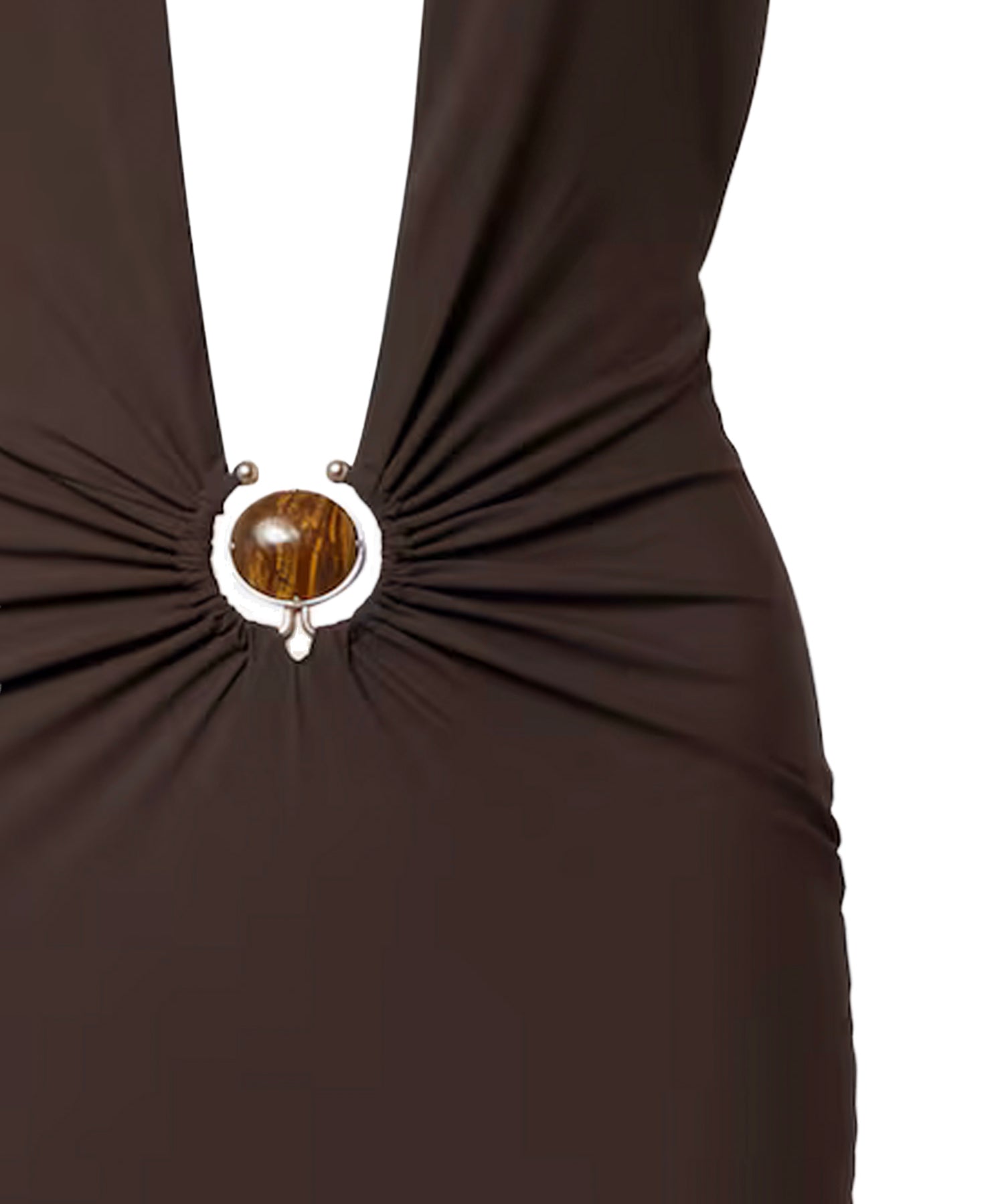 Abito lungo in lycra 25047364 UMBER CHRISTOPHER ESBER 