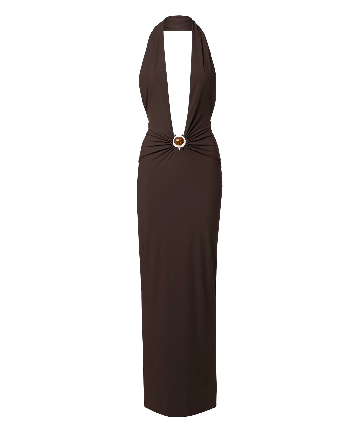 Abito lungo in lycra 25047364 UMBER CHRISTOPHER ESBER 