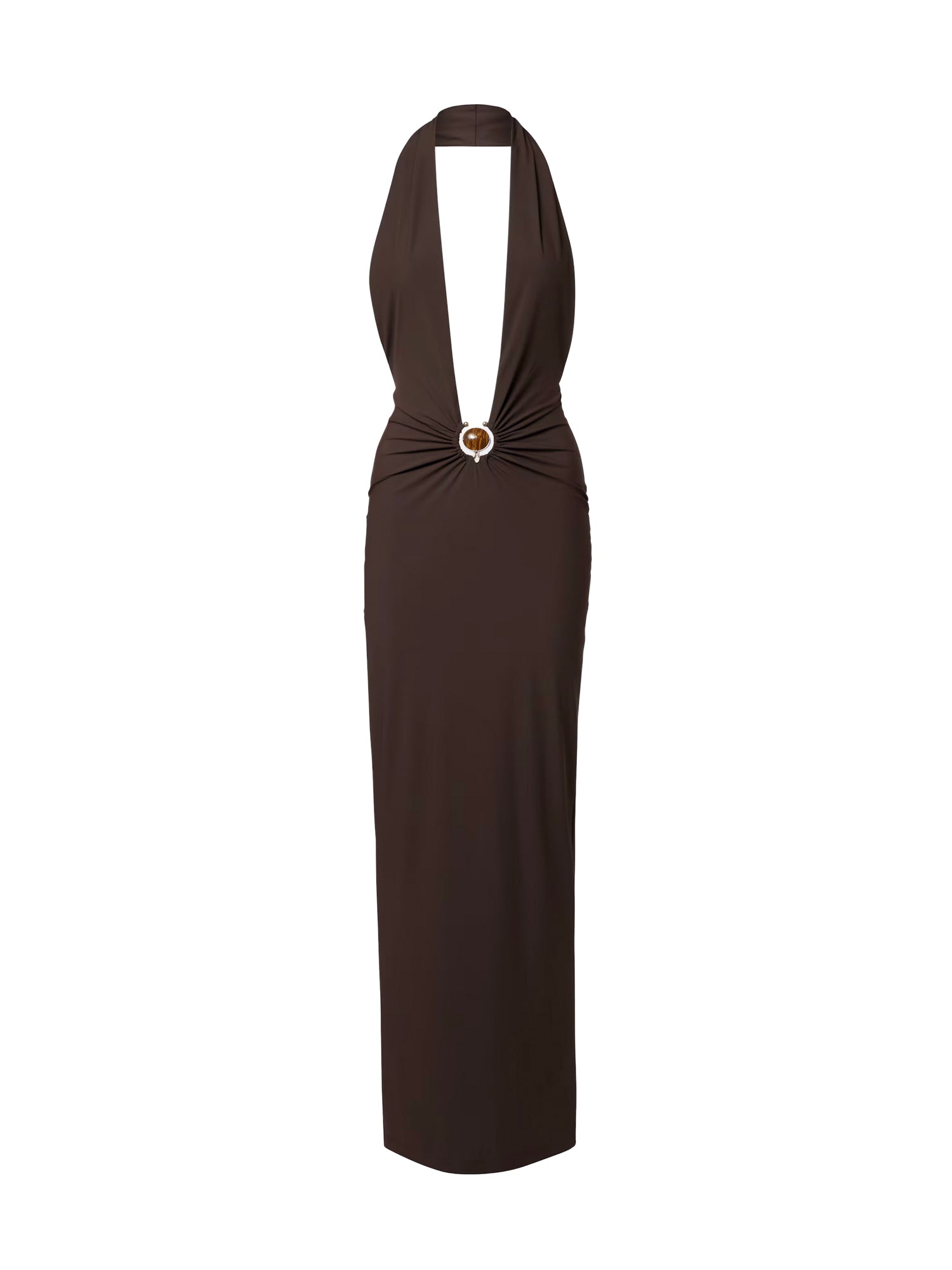 Abito lungo in lycra 25047364 UMBER CHRISTOPHER ESBER 