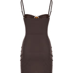 Mini abito in lycra 25047367 UMBER CHRISTOPHER ESBER 