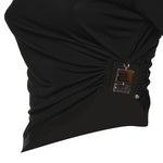 T-shirt Bezel in jersey 26011762 BLACK CHRISTOPHER ESBER 