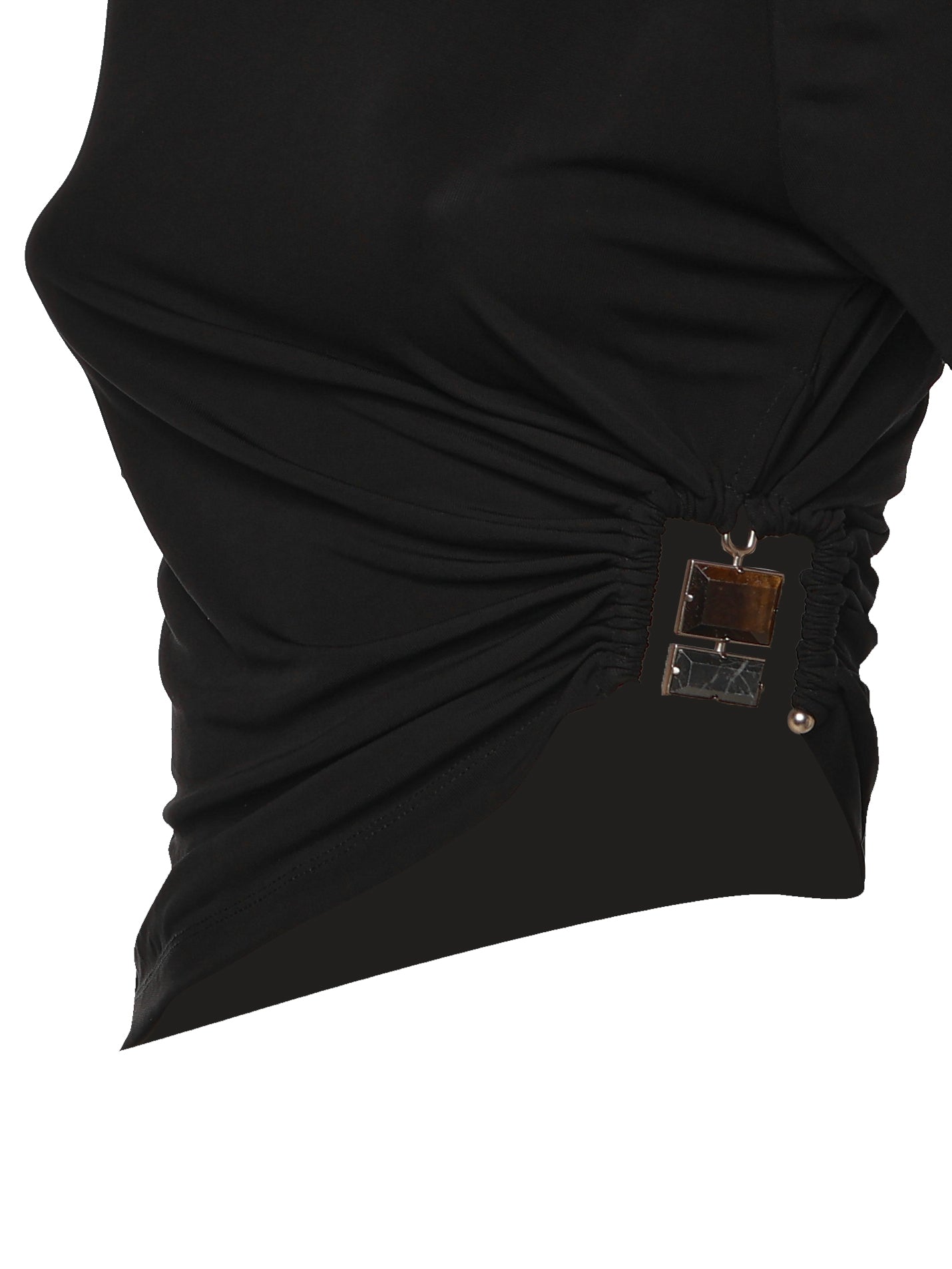 T-shirt Bezel in jersey 26011762 BLACK CHRISTOPHER ESBER 