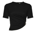 T-shirt Bezel in jersey 26011762 BLACK CHRISTOPHER ESBER 
