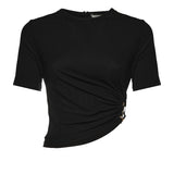 T-shirt Bezel in jersey 26011762 BLACK CHRISTOPHER ESBER 