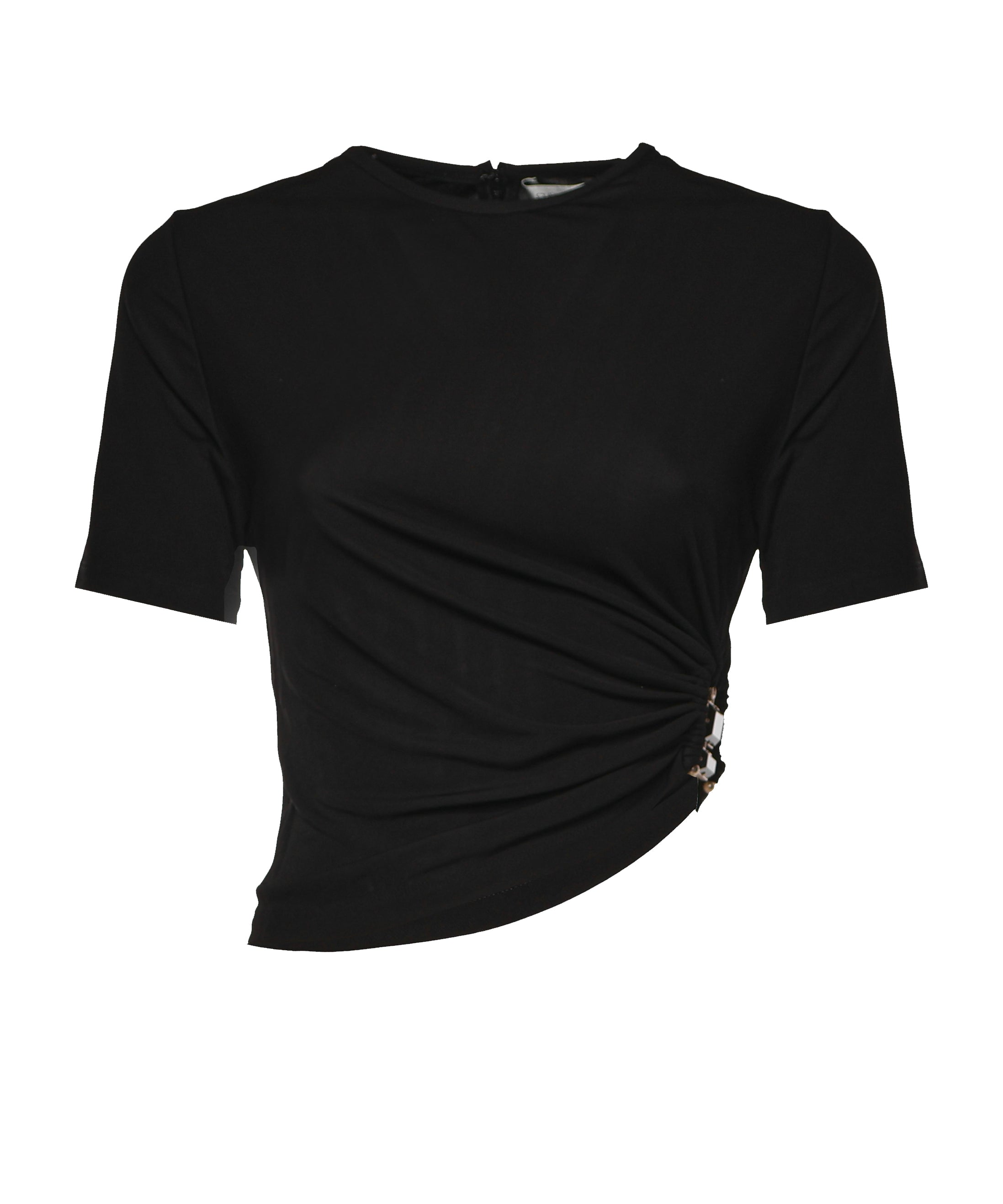 T-shirt Bezel in jersey 26011762 BLACK CHRISTOPHER ESBER 