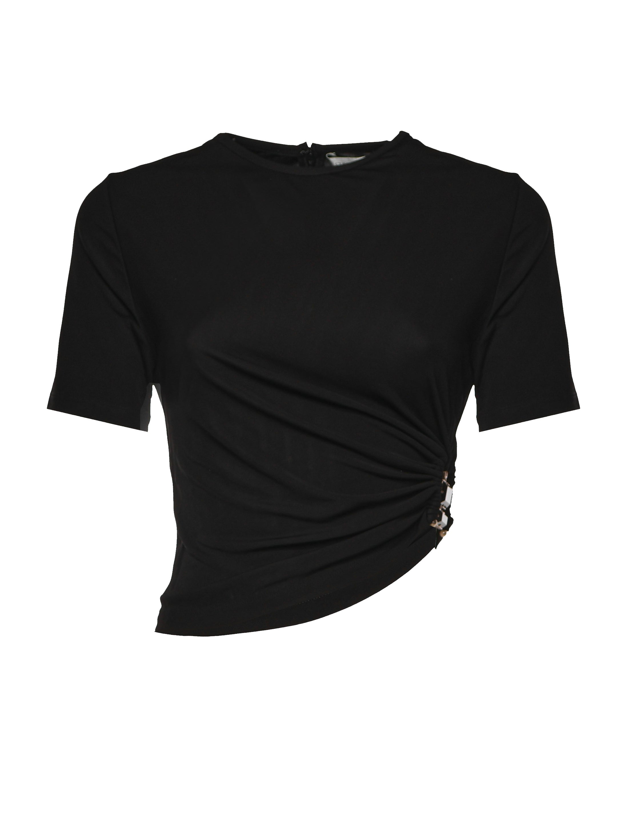 T-shirt Bezel in jersey 26011762 BLACK CHRISTOPHER ESBER 