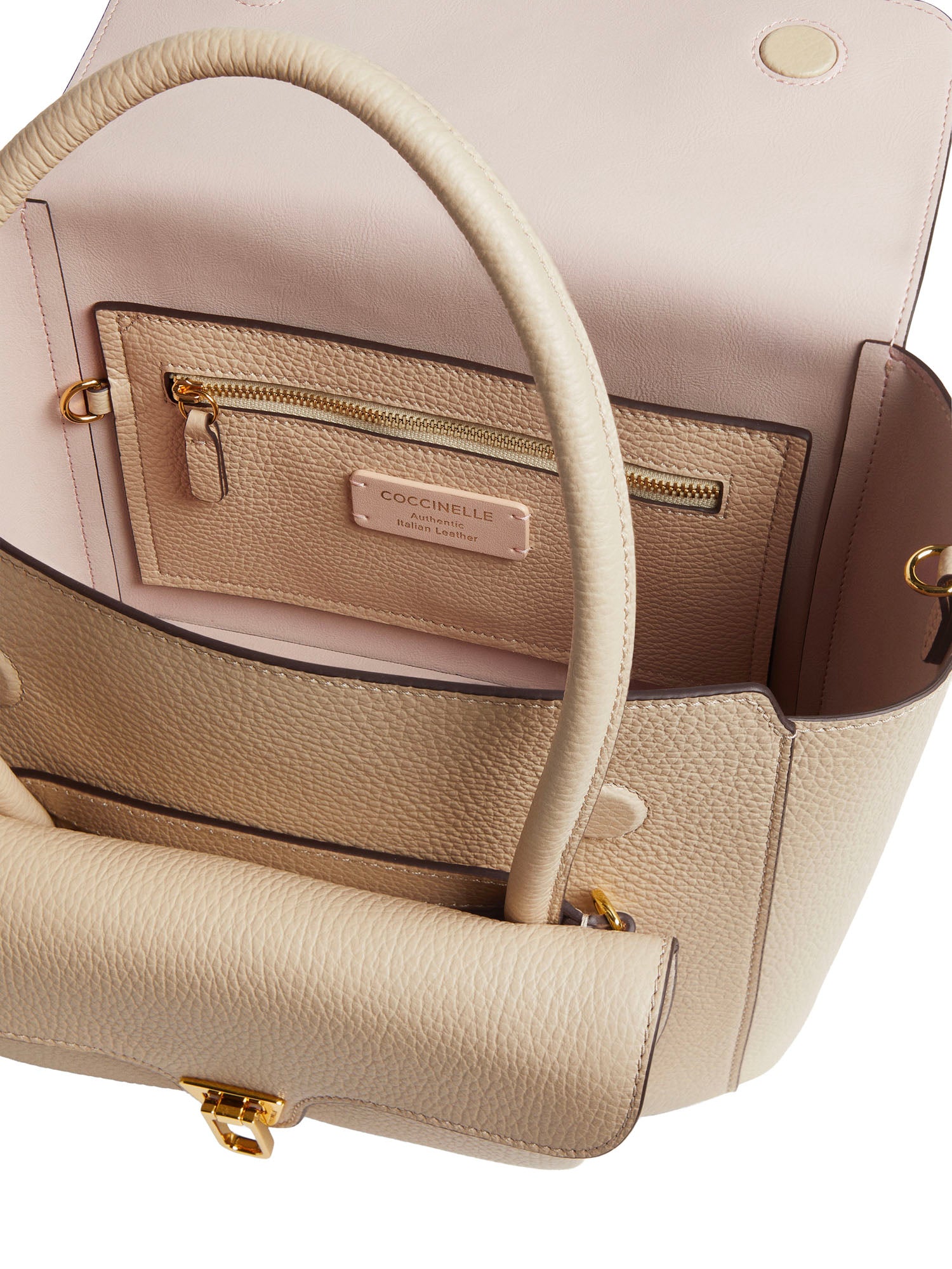 Borsa Double Beat Medium in pelle E1T8A180201 N64 COCCINELLE 