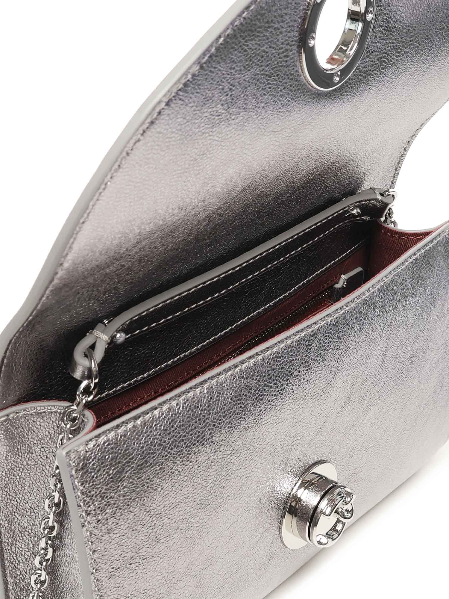 HANDBAG SMOOTH LEATHER / STEEL E1TOB150101 Y43 COCCINELLE 