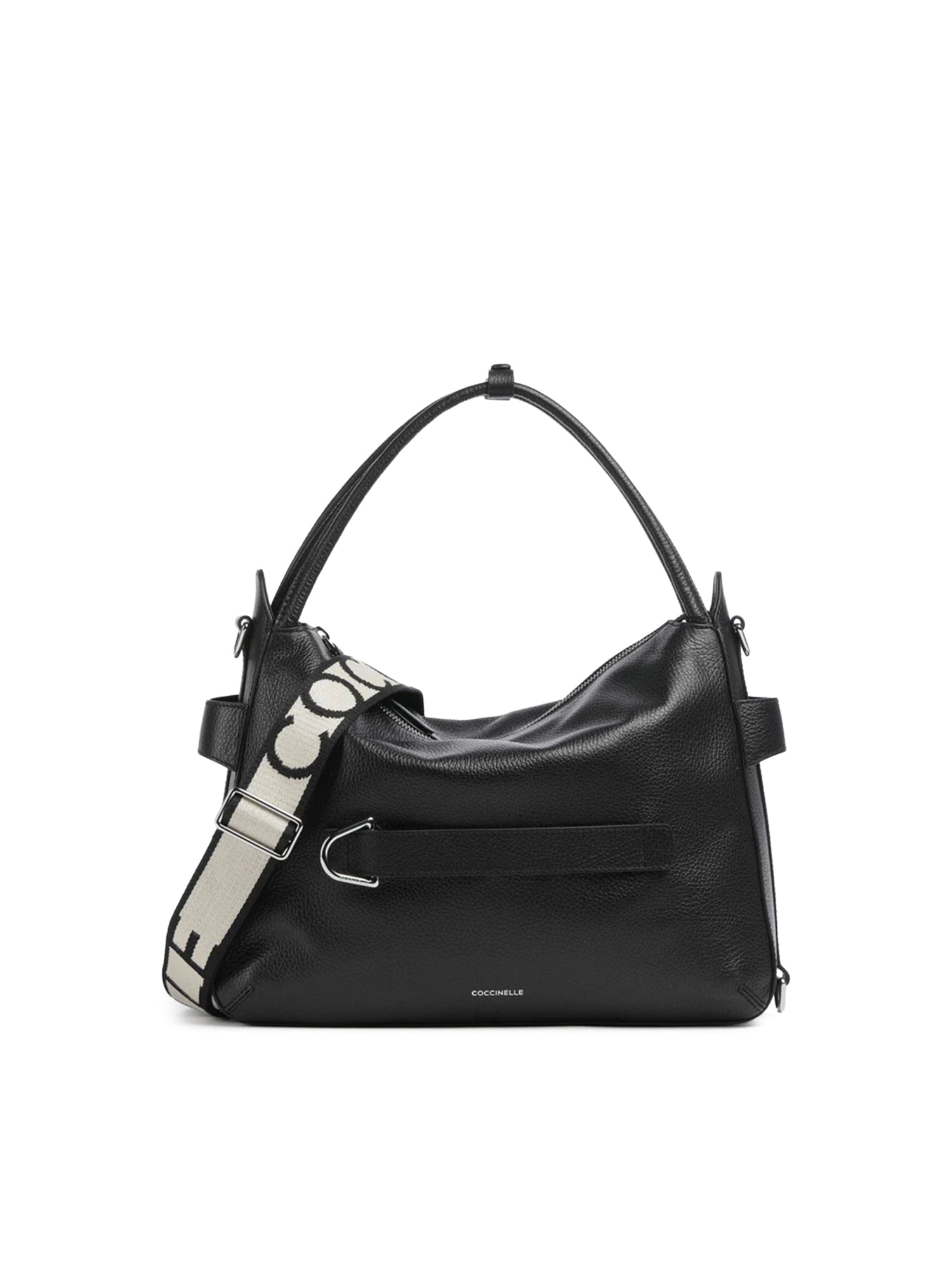 Borsa in pelle con logo E1U6C180101 001 COCCINELLE 