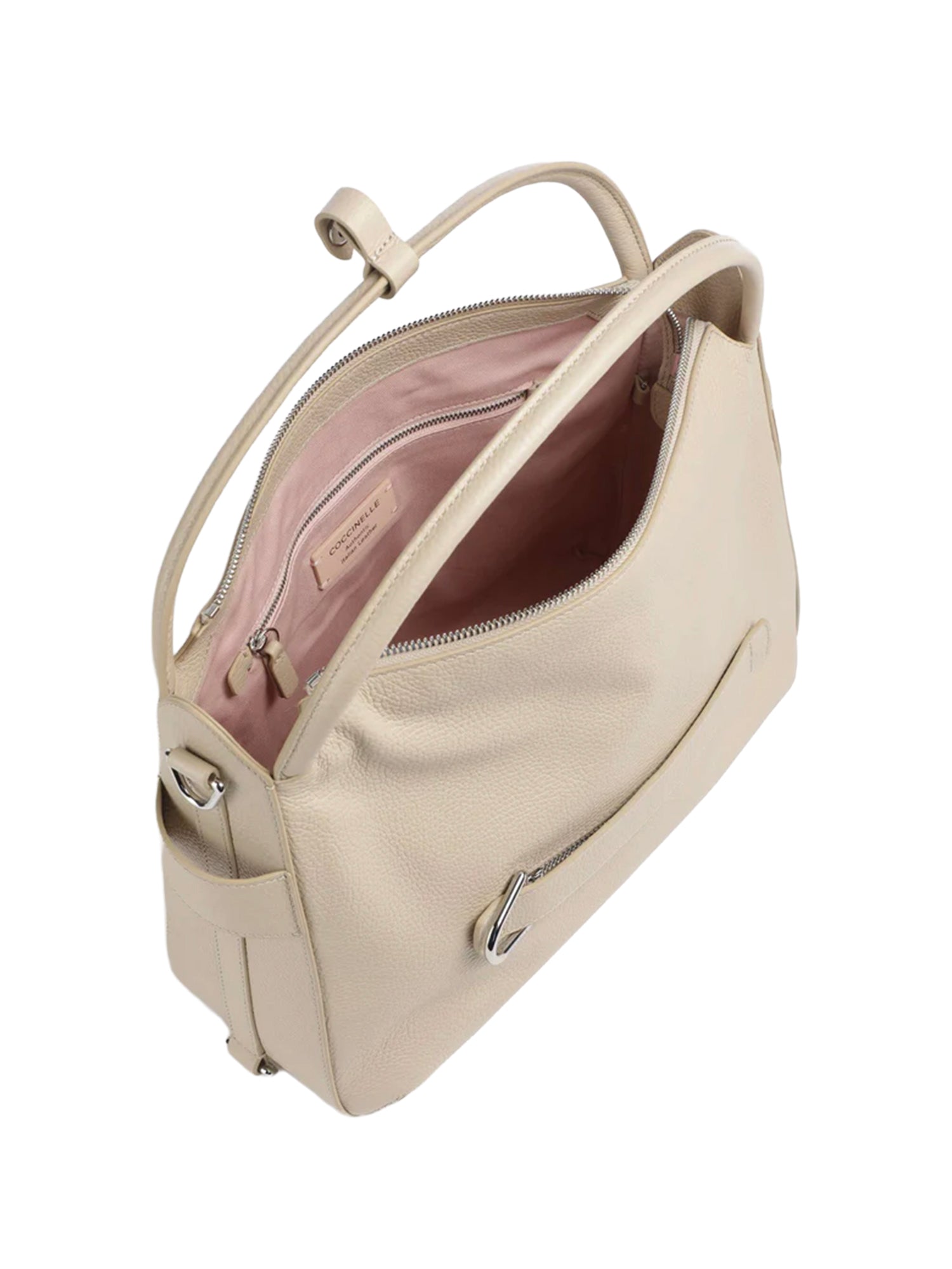 Borsa in pelle con logo E1U6C180101 N64 COCCINELLE 