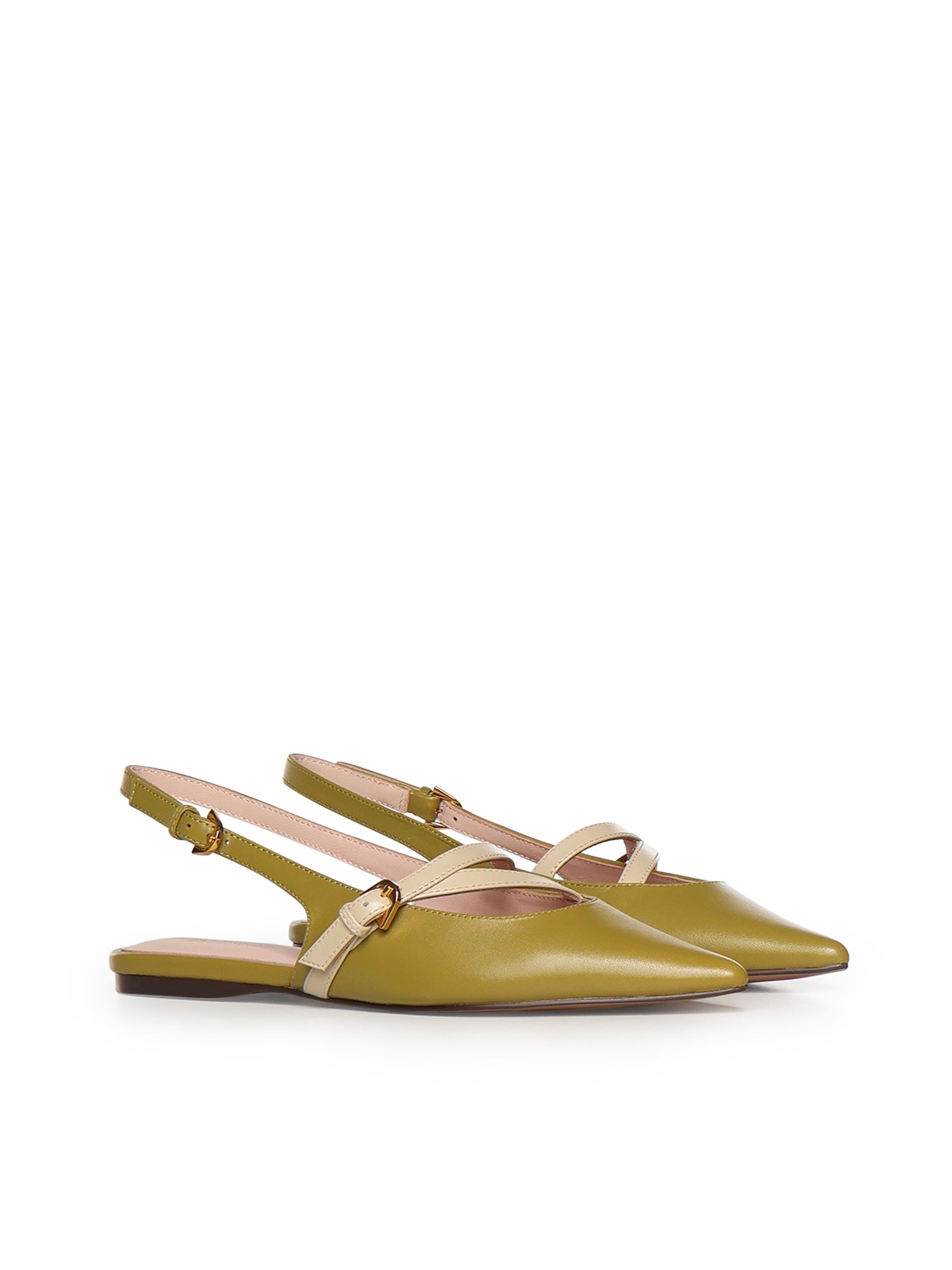 Ballerine slingback in pelle E4U0Q210101 776 COCCINELLE 