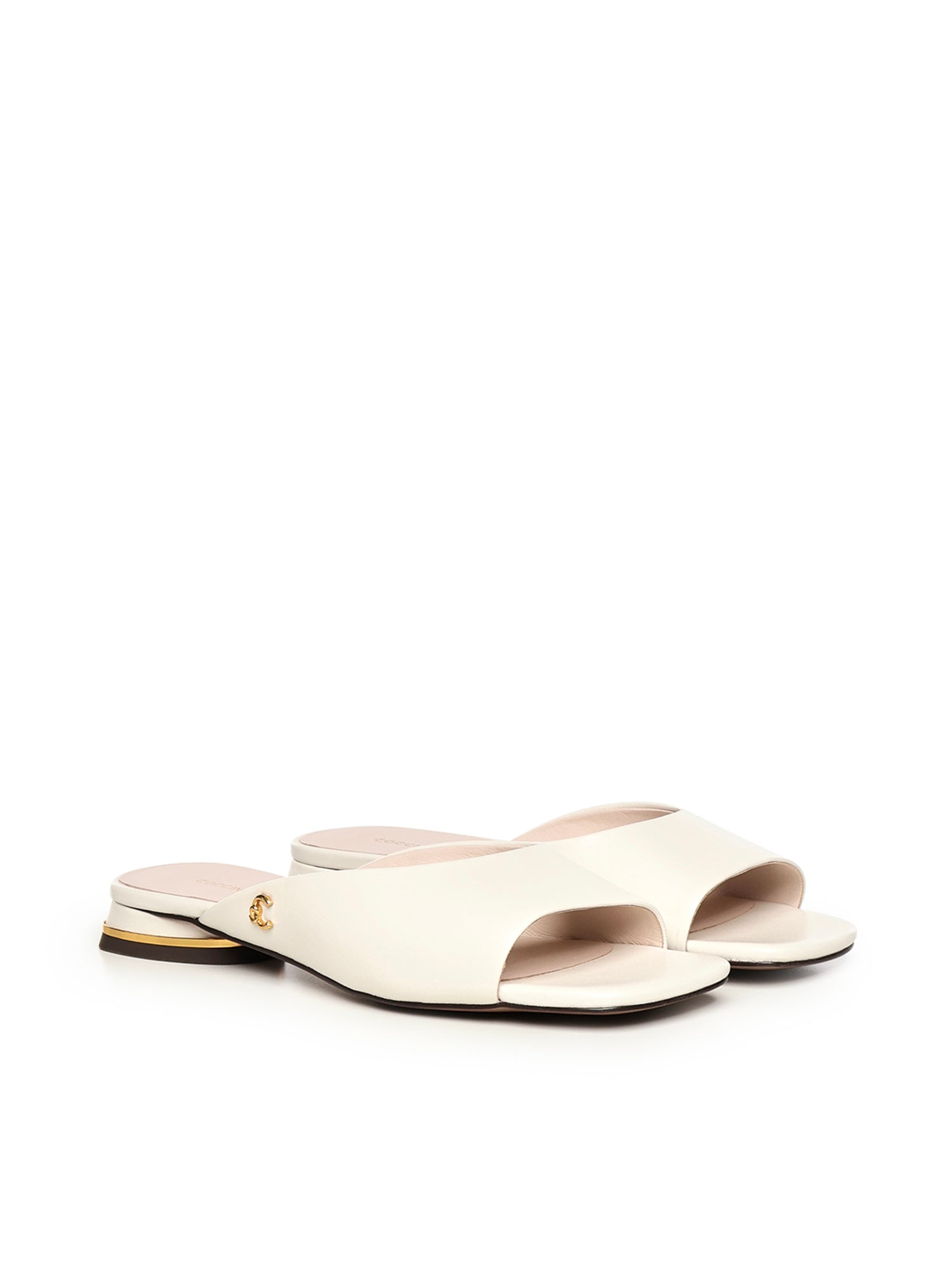 Sandali bassi in pelle E4U1L170201 N17 COCCINELLE 