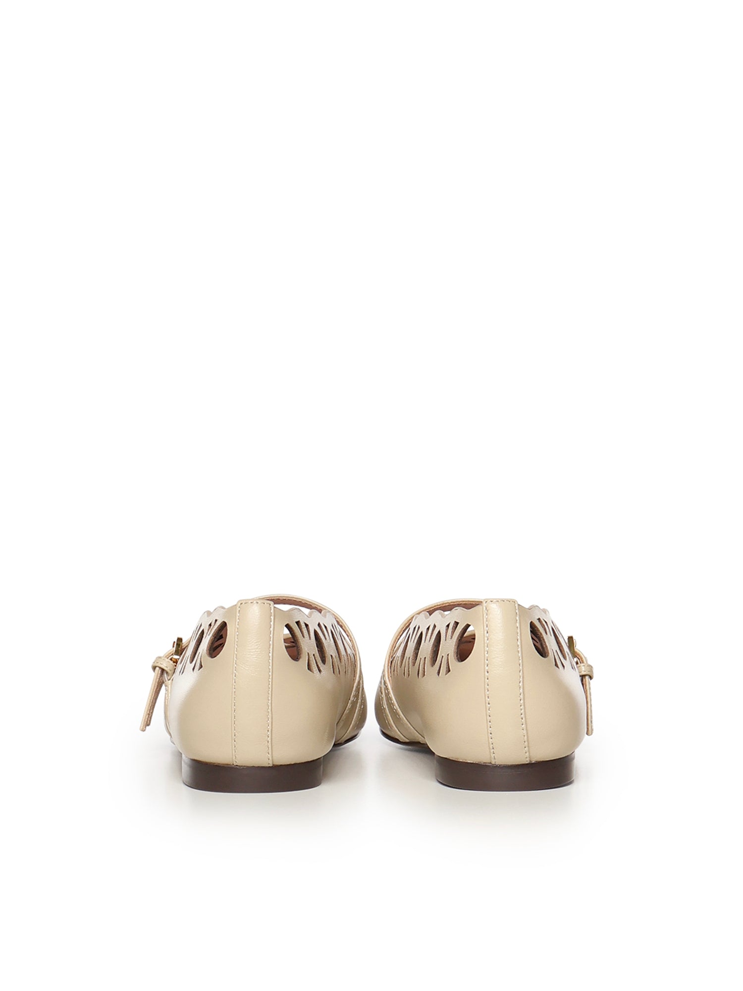 Ballerine Risako in pelle<BR/> E4U6G190101 N64 COCCINELLE 