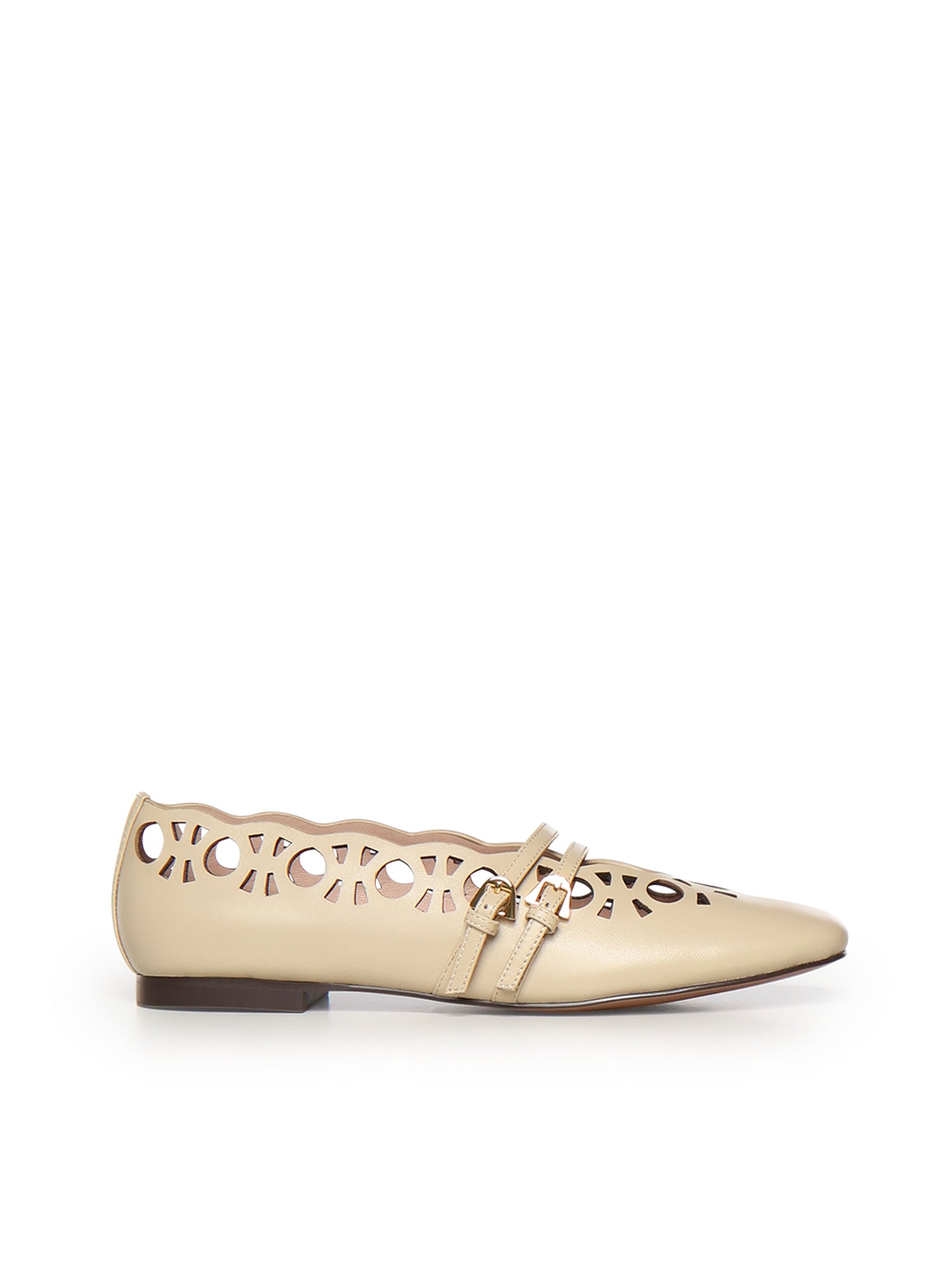 Ballerine Risako in pelle<BR/> E4U6G190101 N64 COCCINELLE 
