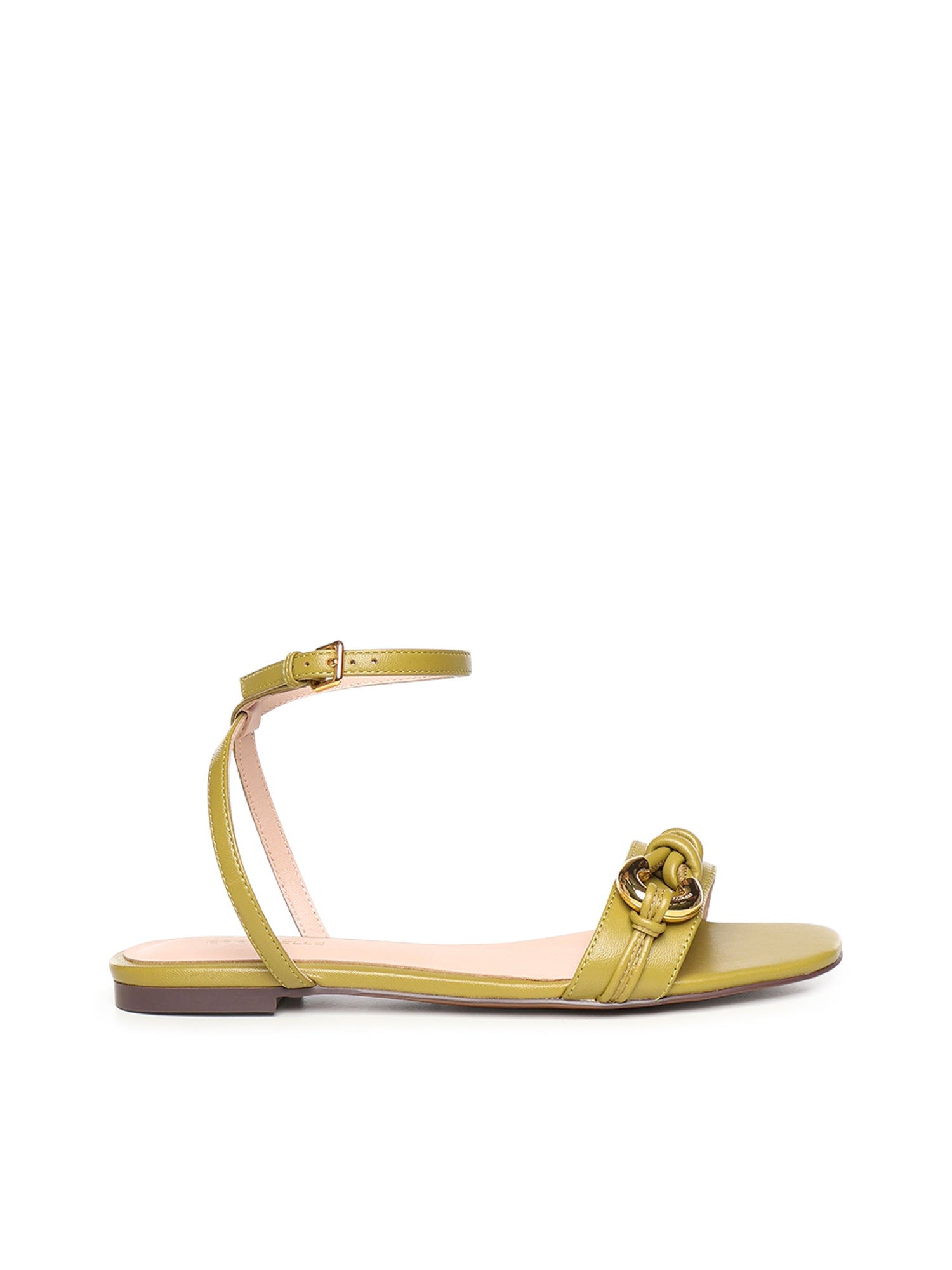 Sandali flat in pelle E4U7S180201 G43 COCCINELLE 
