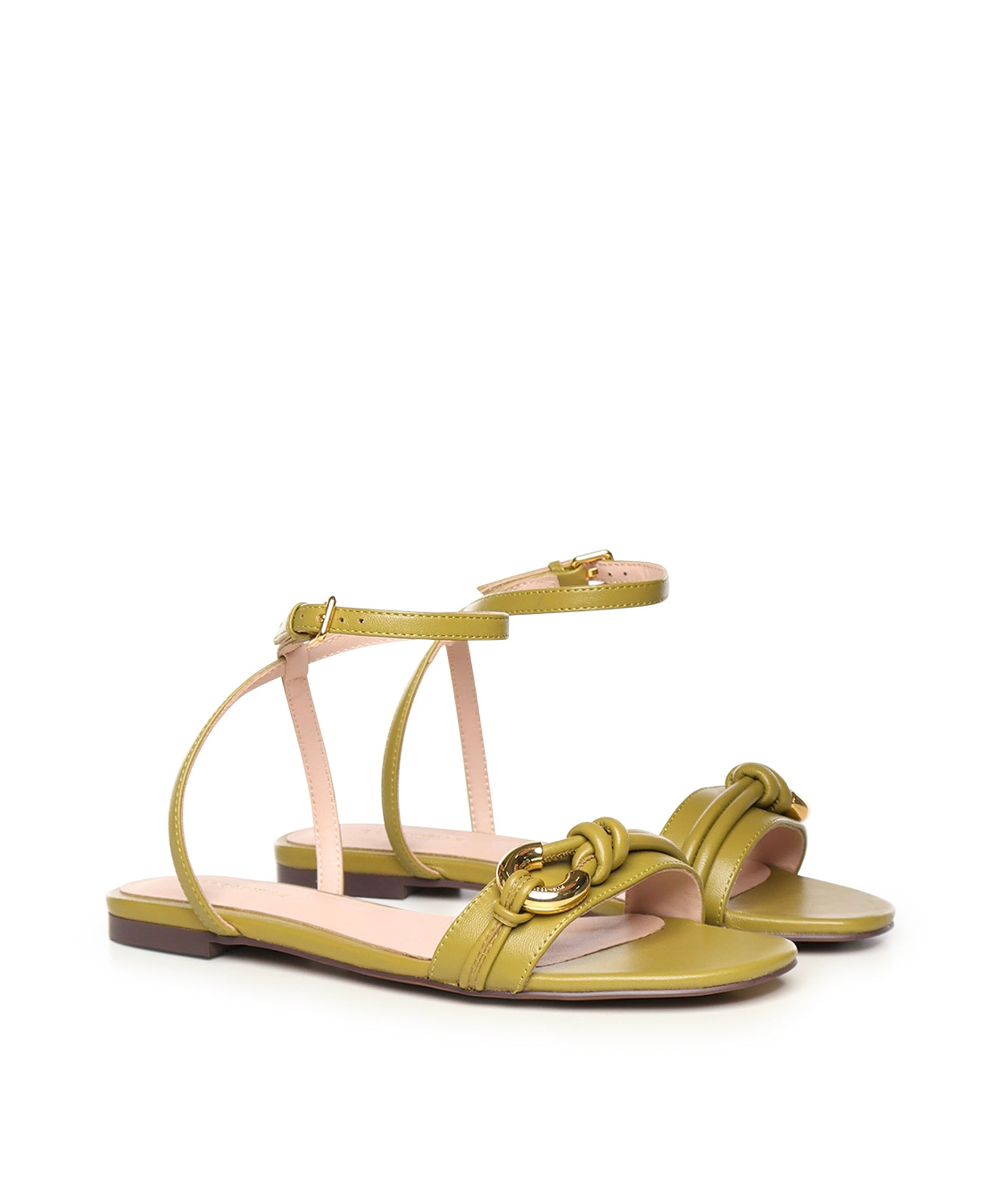 Sandali flat in pelle E4U7S180201 G43 COCCINELLE 