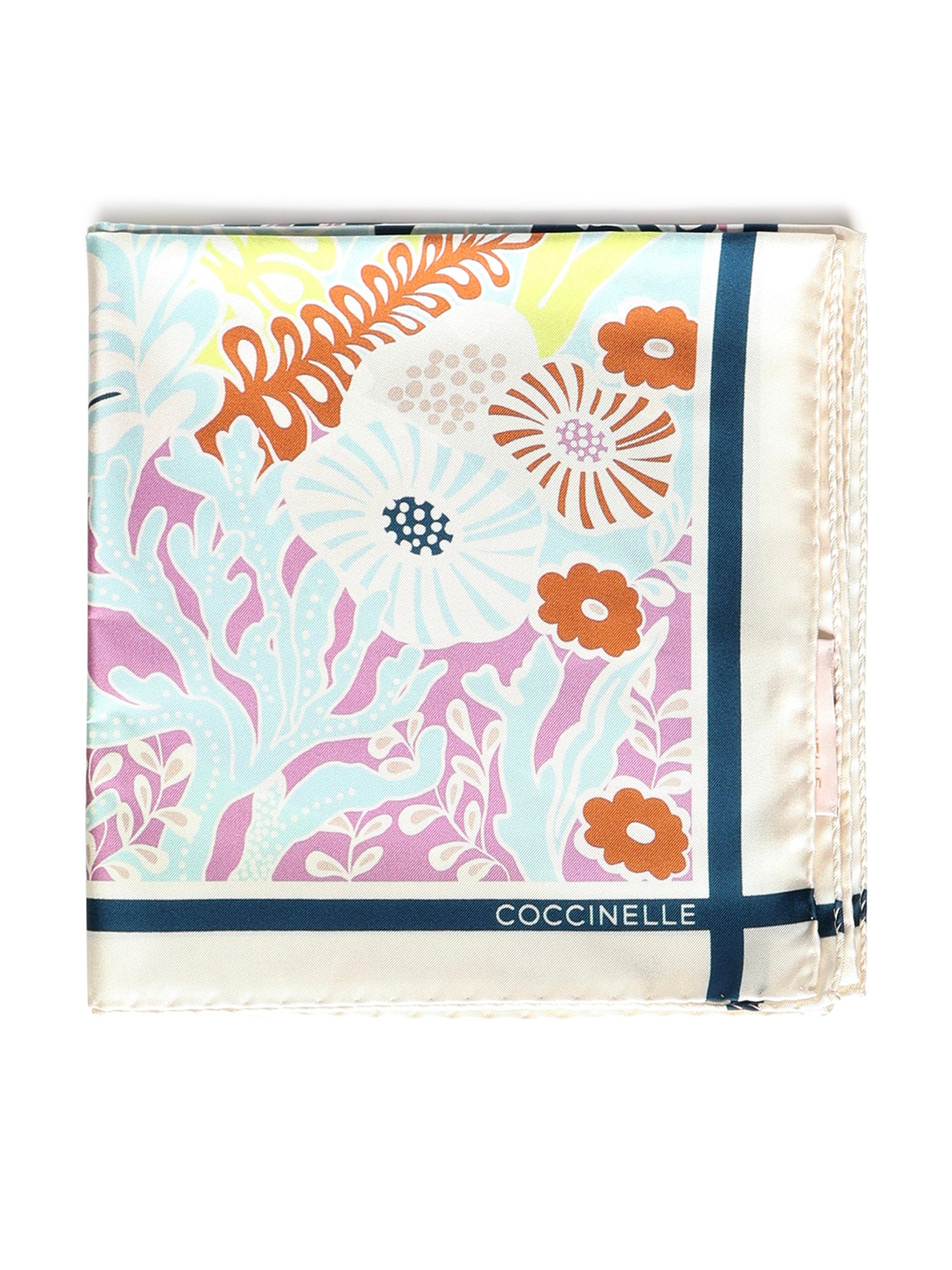 Foulard in seta con stampa E7UY3380101 M72 COCCINELLE 