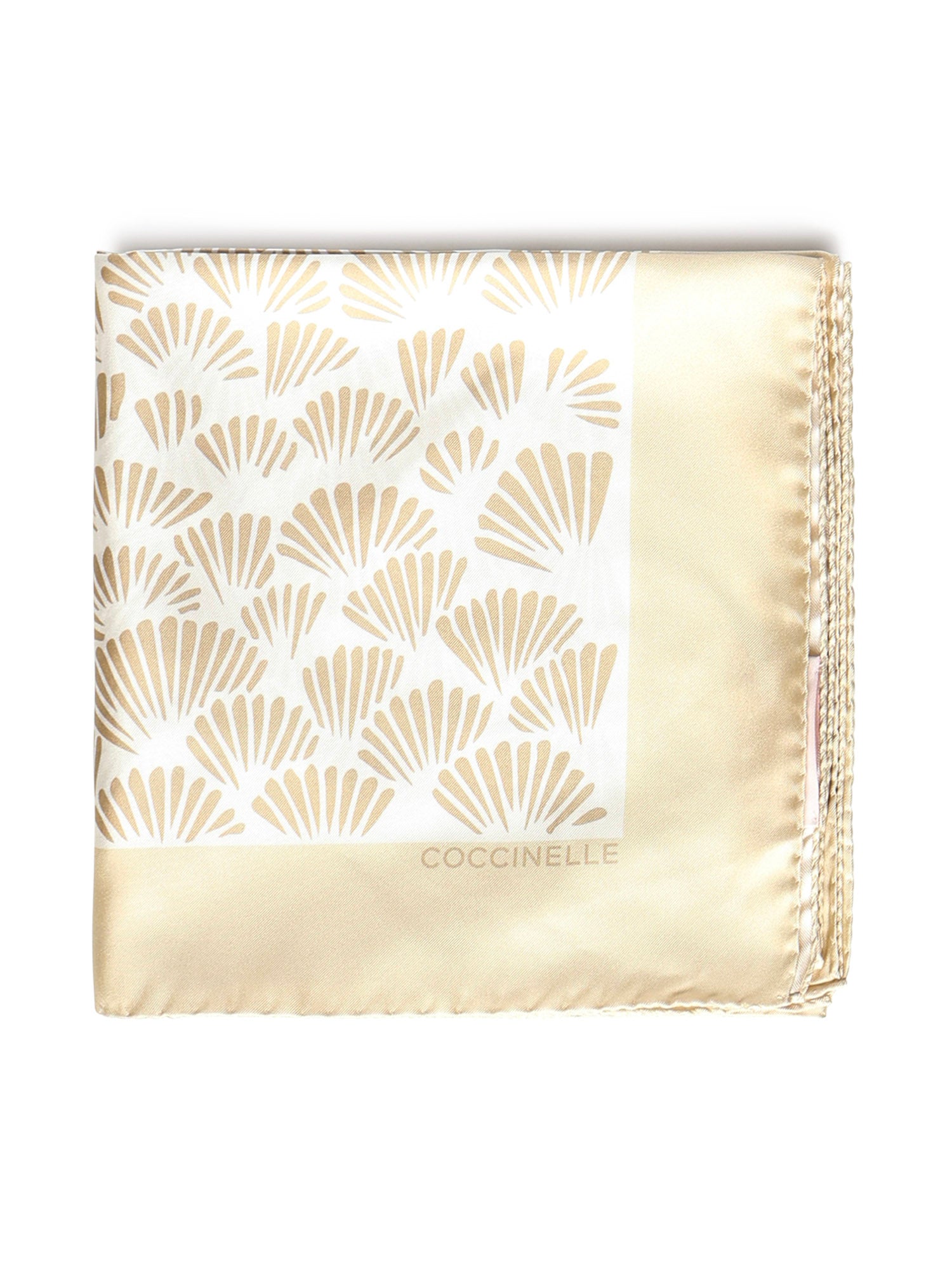 Foulard in seta con stampa E7UYD380101 M45 COCCINELLE 