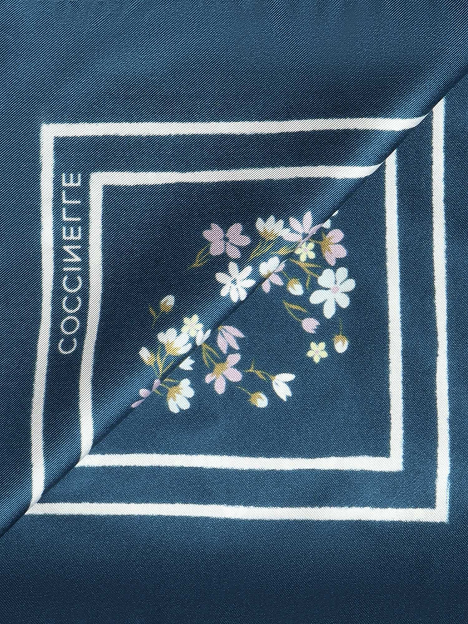 Foulard in seta con stampa E7UYE380101 M16 COCCINELLE 