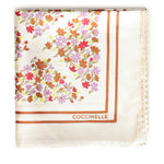 Foulard in seta con stampa E7UYE380101 M18 COCCINELLE 