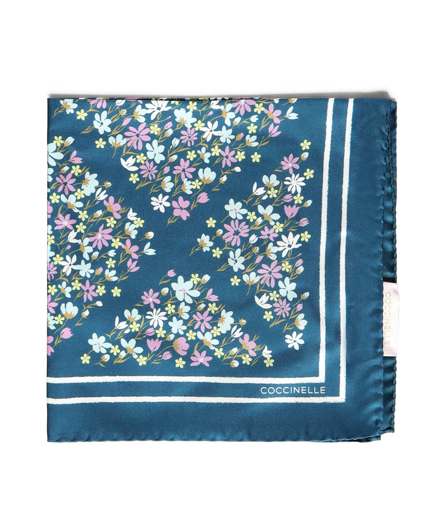 Foulard in seta con stampa E7UYE390101 M16 COCCINELLE 