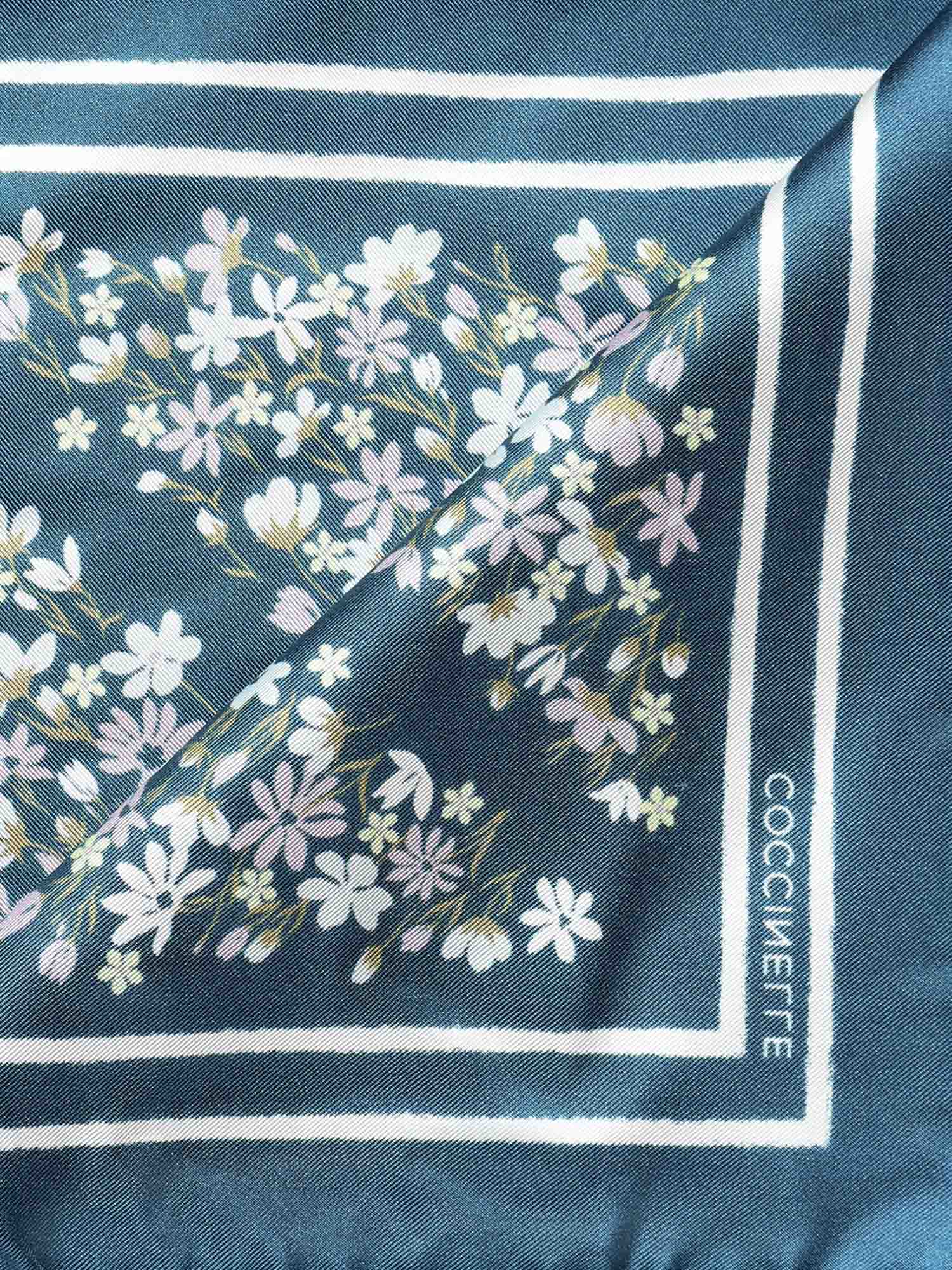 Foulard in seta con stampa E7UYE390101 M16 COCCINELLE 