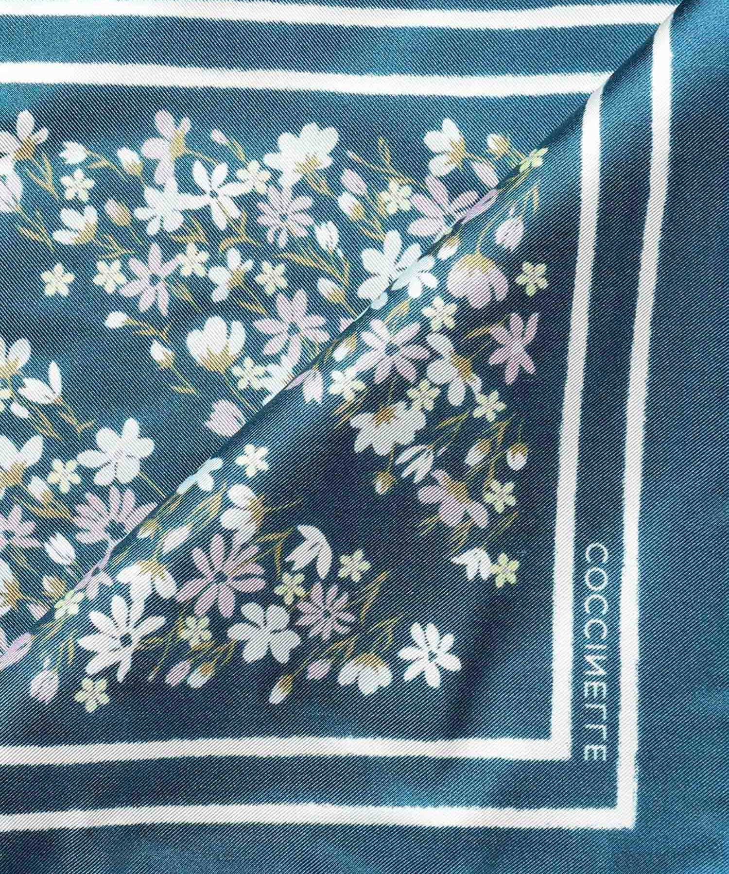Foulard in seta con stampa E7UYE390101 M16 COCCINELLE 