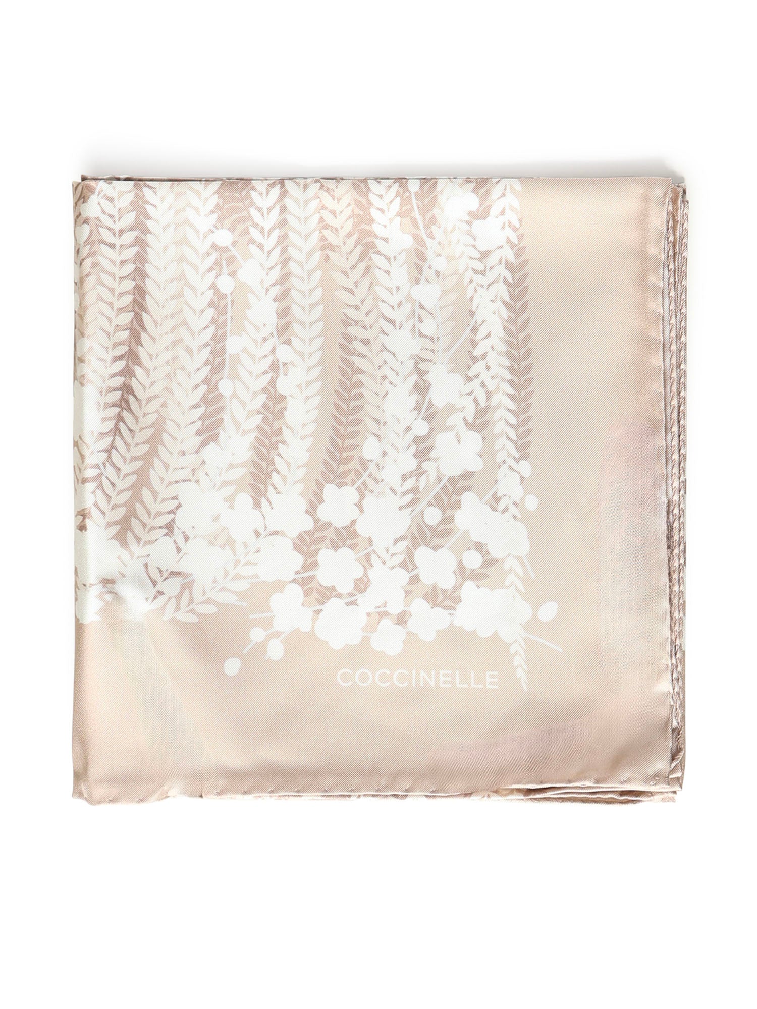 Foulard in seta con stampa E7UYH380101 M09 COCCINELLE 
