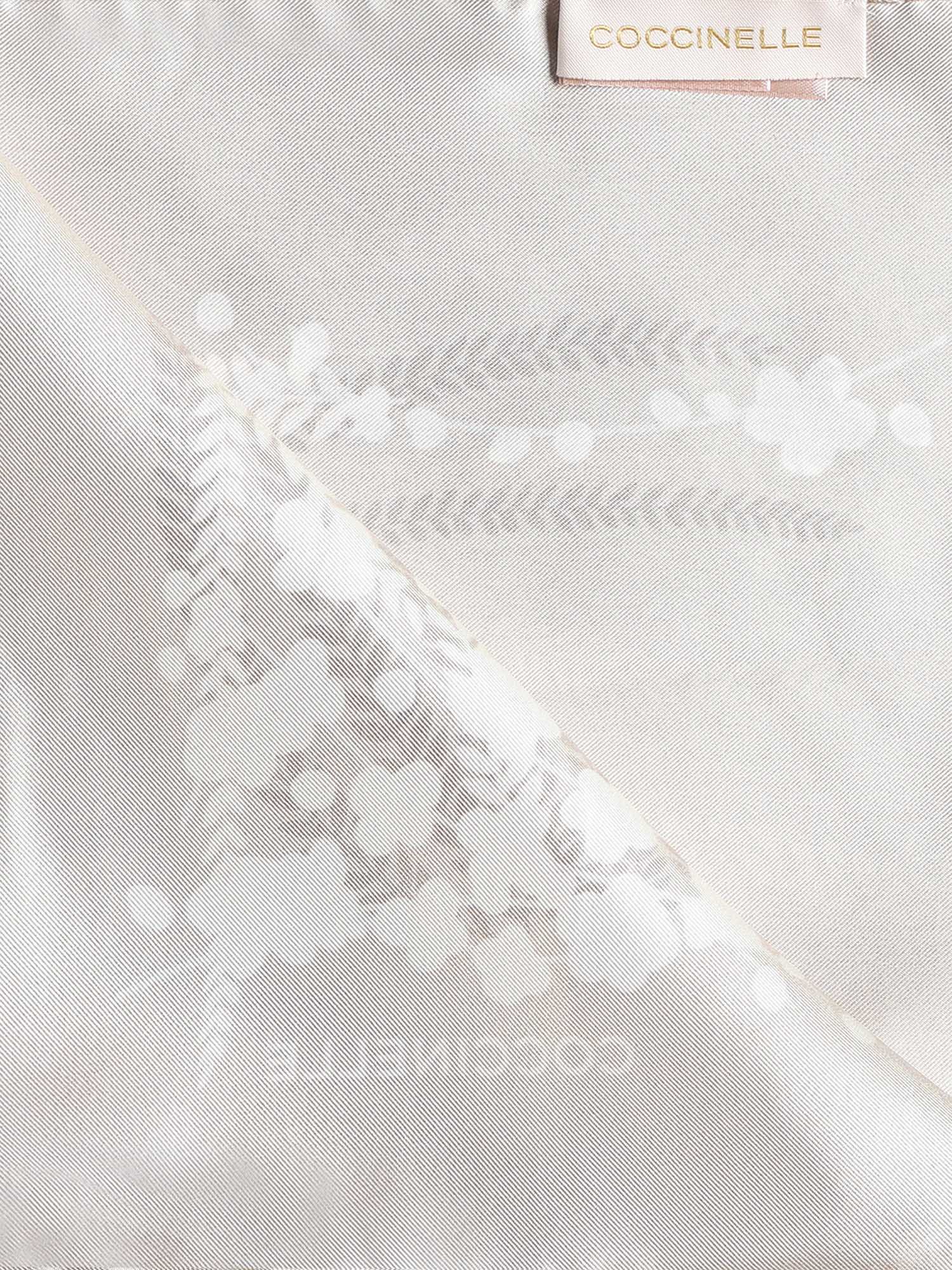 Foulard in seta con stampa E7UYH380101 M09 COCCINELLE 