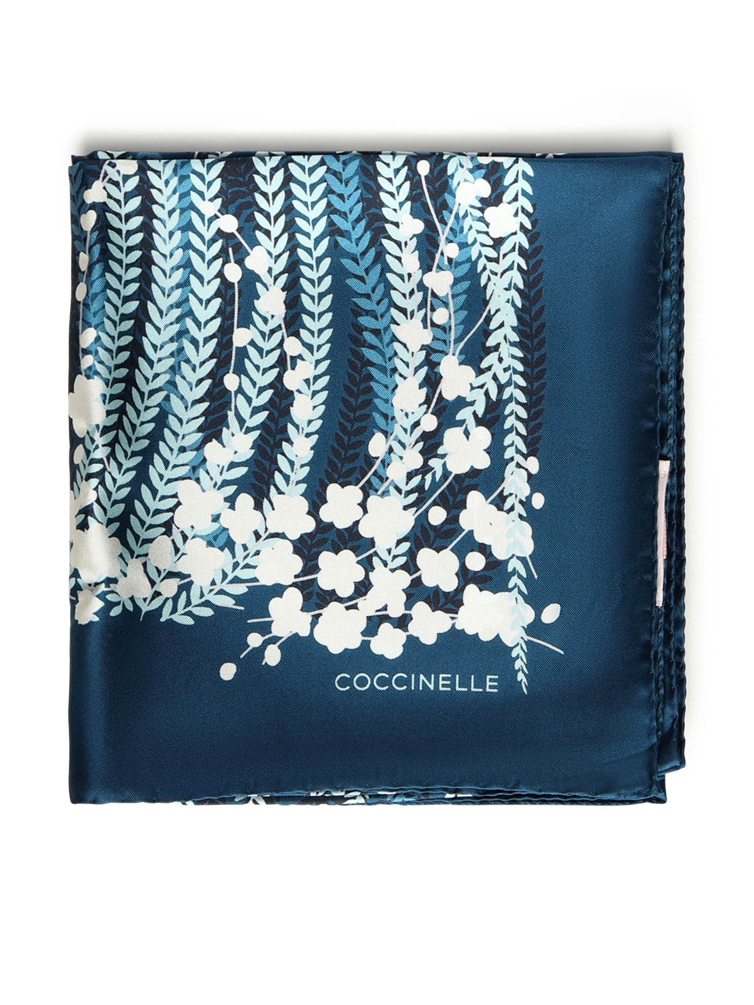 Foulard in seta con stampa E7UYH380101 M16 COCCINELLE 