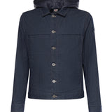 Giacca in denim con cappuccio removibile 1853 1FQ68 COLMAR ORIGINALS 