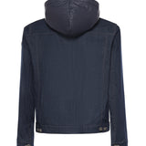 Giacca in denim con cappuccio removibile 1853 1FQ68 COLMAR ORIGINALS 