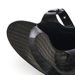 Borsa Croco Heart in pelle COPBA112F6075 BLK COPERNI 