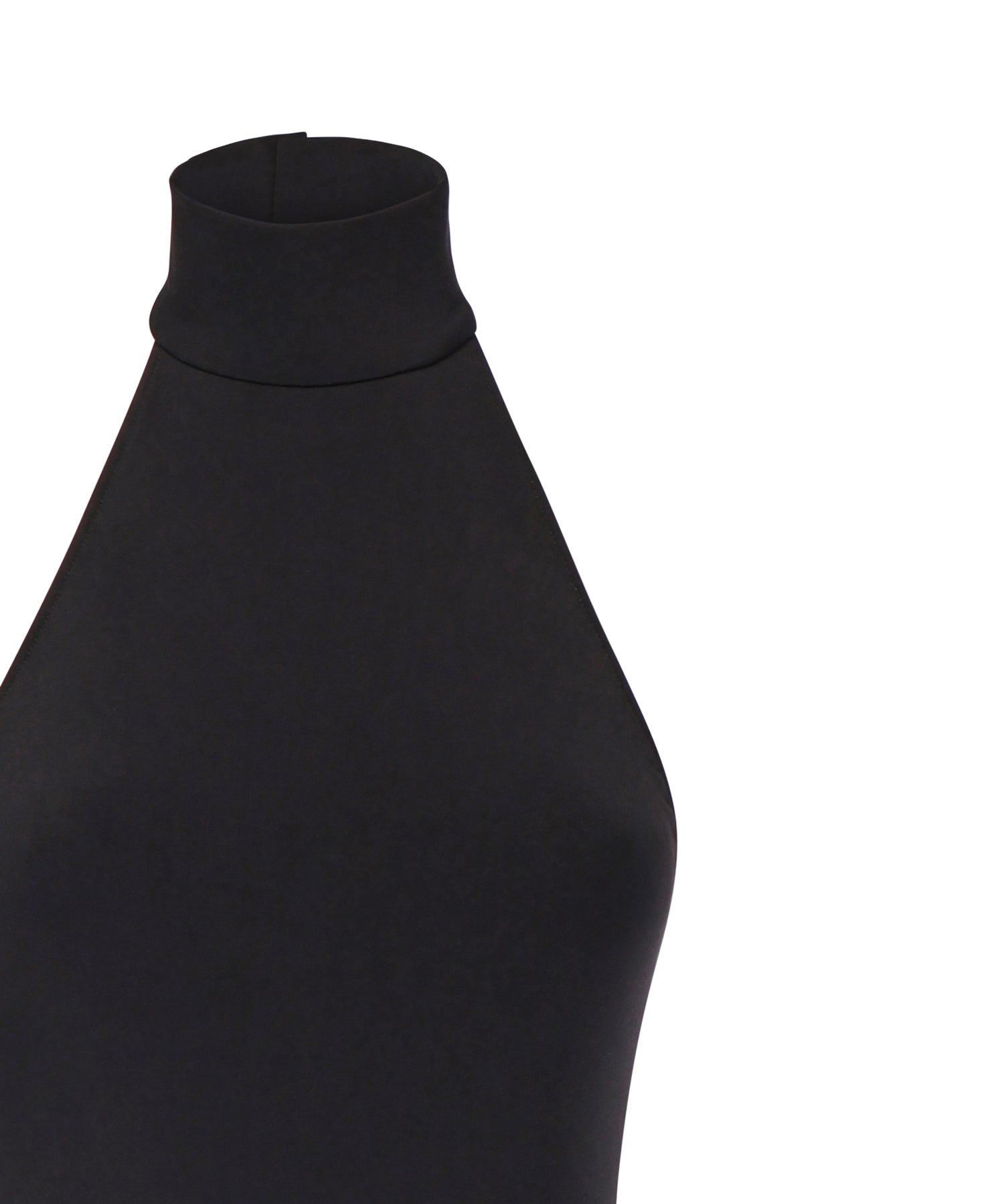 Abito lungo con scollo all'americana COPR238F5022 BLK COPERNI 
