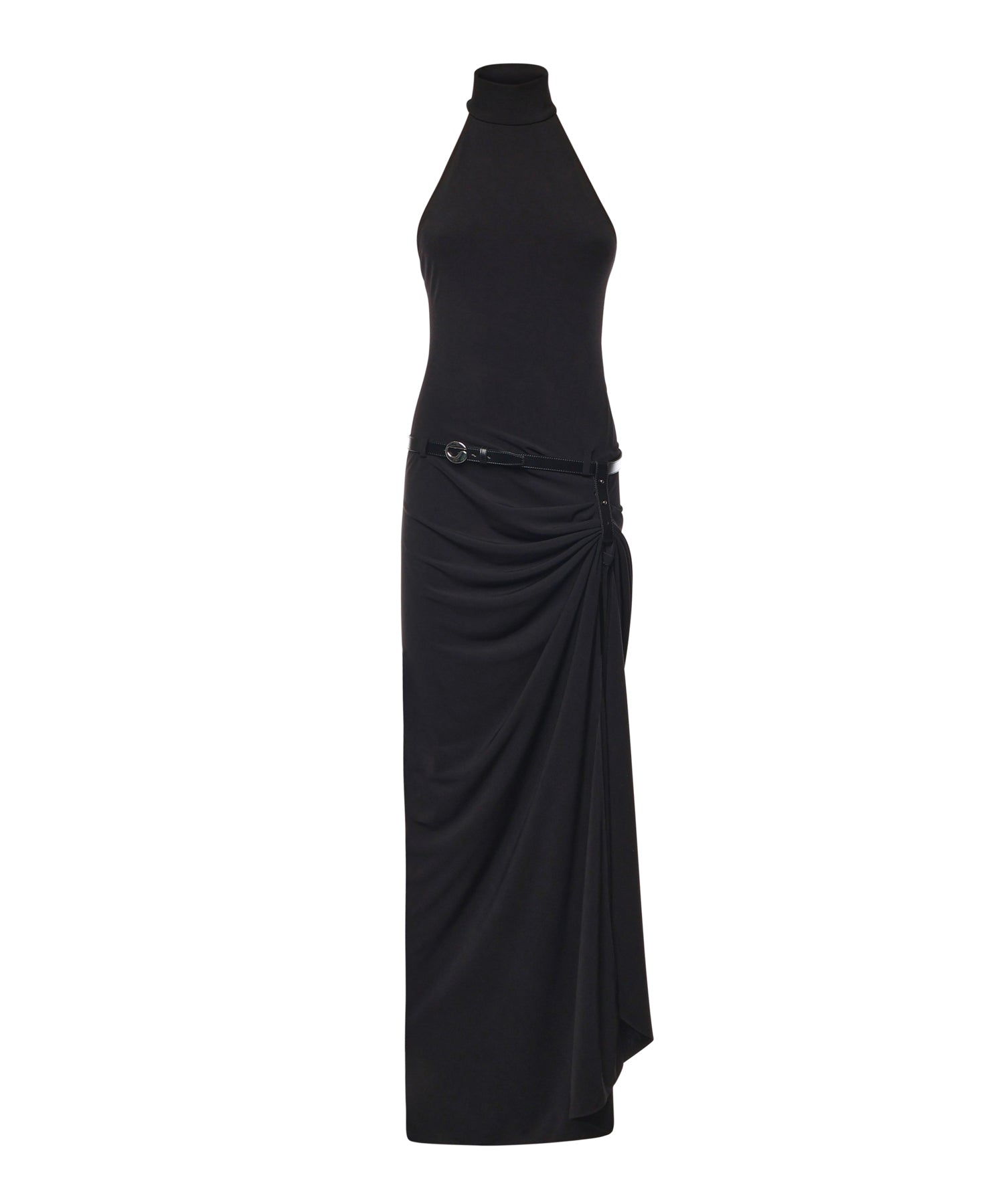 Abito lungo con scollo all'americana COPR238F5022 BLK COPERNI 