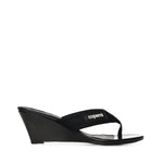 Sandali infradito con zeppa e logo COPSH97F3070 BLK COPERNI 