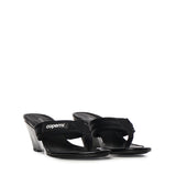 Sandali infradito con zeppa e logo COPSH97F3070 BLK COPERNI 