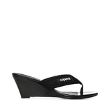 Sandali infradito con zeppa e logo COPSH97F3070 BLK COPERNI 