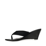 Sandali infradito con zeppa e logo COPSH97F3070 BLK COPERNI 