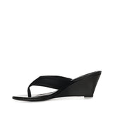 Sandali infradito con zeppa e logo COPSH97F3070 BLK COPERNI 