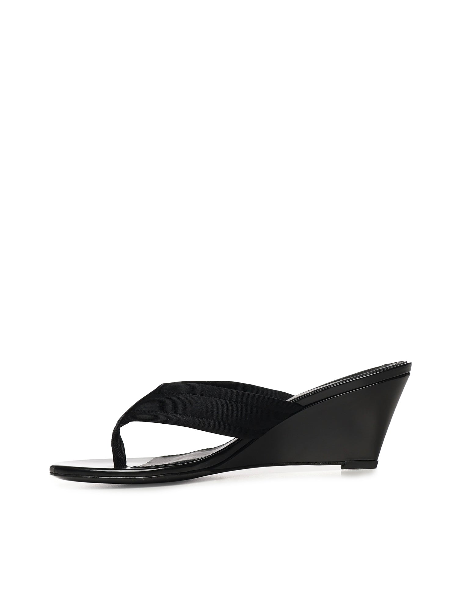 Sandali infradito con zeppa e logo COPSH97F3070 BLK COPERNI 