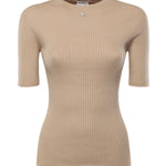 Maglione Solar a costine 125MPU130FI0049 1054 COURREGES 