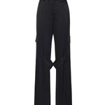 Pantalone Utility Chaps in raso 126CPA558TA0007 9999 COURREGES 