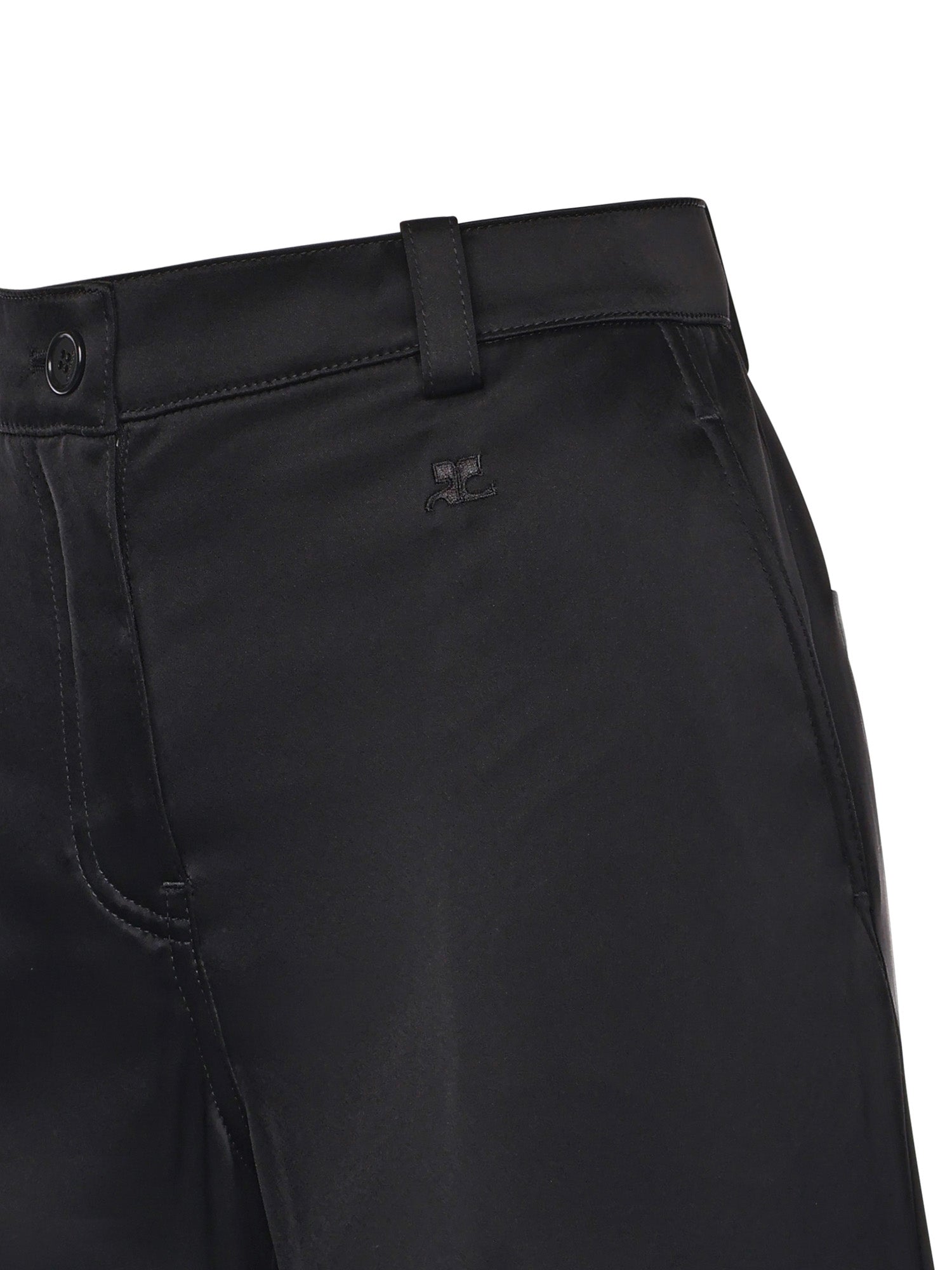 Pantalone Utility Chaps in raso 126CPA558TA0007 9999 COURREGES 